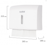 Диспенсер для полотенец LAIMA PROFESSIONAL BASIC (Система H2) Z-сложения